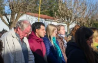 cto de inauguración del nuevo Centro de Salud Griselda N. Fuchs en Aldea San Juan con autoridades, vecinos y familiares (1)