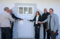 cto de inauguración del nuevo Centro de Salud Griselda N. Fuchs en Aldea San Juan con autoridades, vecinos y familiares (10)