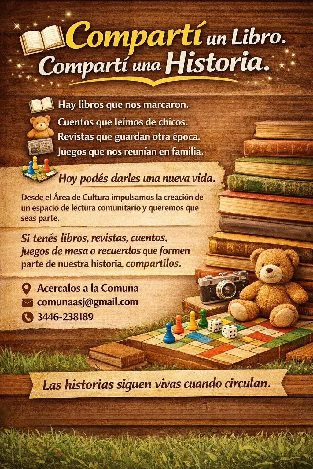 Compartí un libro